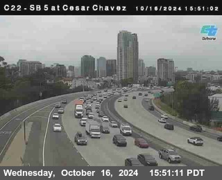 SB 5 at Cesar E Chaves Prkwy