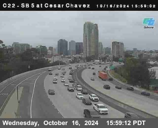 SB 5 at Cesar E Chaves Prkwy