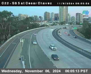 SB 5 at Cesar E Chaves Prkwy