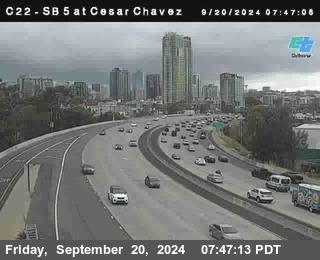 SB 5 at Cesar E Chaves Prkwy