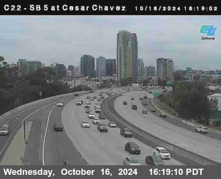 SB 5 at Cesar E Chaves Prkwy