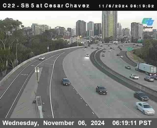 SB 5 at Cesar E Chaves Prkwy