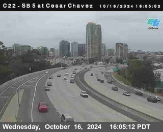 SB 5 at Cesar E Chaves Prkwy