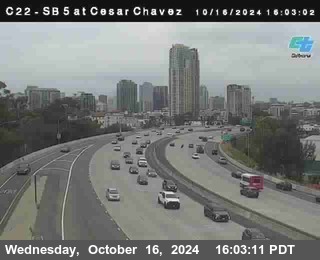 SB 5 at Cesar E Chaves Prkwy