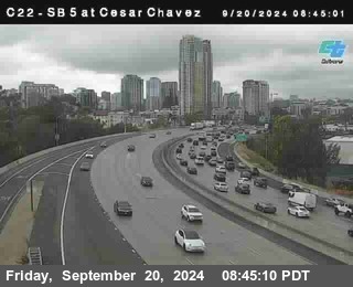 SB 5 at Cesar E Chaves Prkwy