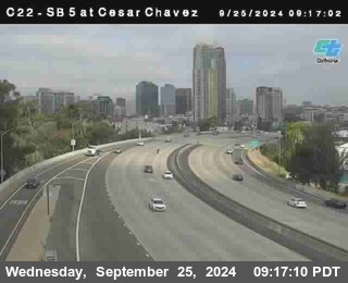 SB 5 at Cesar E Chaves Prkwy