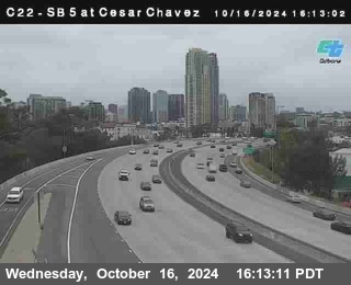 SB 5 at Cesar E Chaves Prkwy