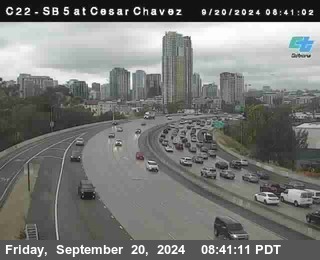 SB 5 at Cesar E Chaves Prkwy