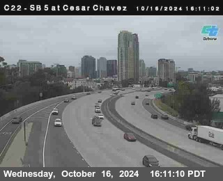 SB 5 at Cesar E Chaves Prkwy