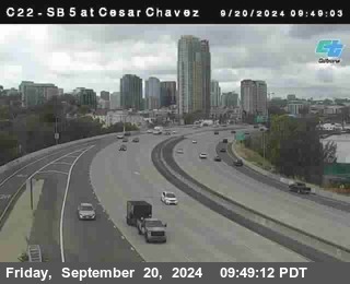 SB 5 at Cesar E Chaves Prkwy