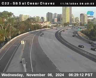 SB 5 at Cesar E Chaves Prkwy