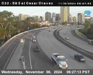 SB 5 at Cesar E Chaves Prkwy