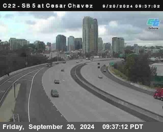 SB 5 at Cesar E Chaves Prkwy