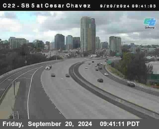 SB 5 at Cesar E Chaves Prkwy