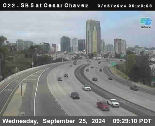 SB 5 at Cesar E Chaves Prkwy