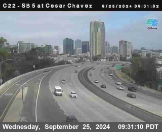 SB 5 at Cesar E Chaves Prkwy