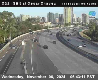 SB 5 at Cesar E Chaves Prkwy