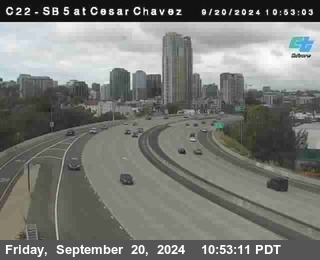 SB 5 at Cesar E Chaves Prkwy