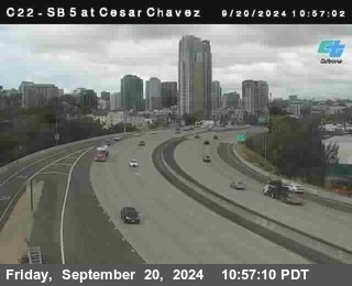 SB 5 at Cesar E Chaves Prkwy