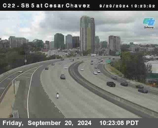 SB 5 at Cesar E Chaves Prkwy