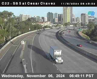 SB 5 at Cesar E Chaves Prkwy