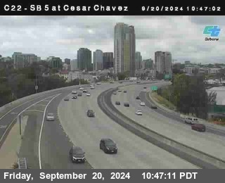 SB 5 at Cesar E Chaves Prkwy