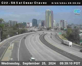 SB 5 at Cesar E Chaves Prkwy