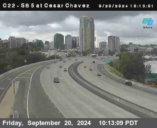 SB 5 at Cesar E Chaves Prkwy