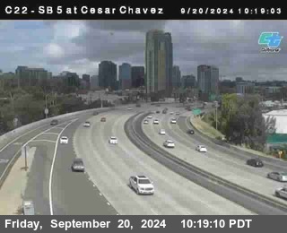 SB 5 at Cesar E Chaves Prkwy