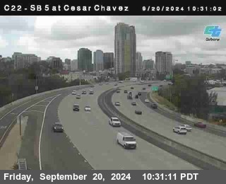 SB 5 at Cesar E Chaves Prkwy