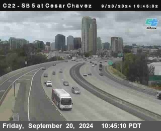 SB 5 at Cesar E Chaves Prkwy