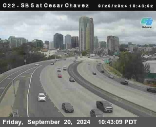 SB 5 at Cesar E Chaves Prkwy