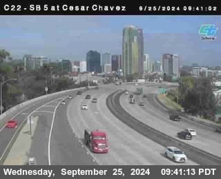 SB 5 at Cesar E Chaves Prkwy