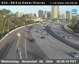 SB 5 at Cesar E Chaves Prkwy