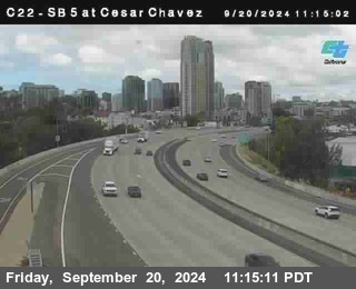 SB 5 at Cesar E Chaves Prkwy