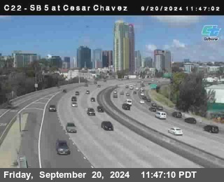 SB 5 at Cesar E Chaves Prkwy