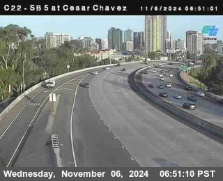 SB 5 at Cesar E Chaves Prkwy