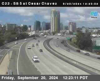 SB 5 at Cesar E Chaves Prkwy