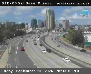 SB 5 at Cesar E Chaves Prkwy