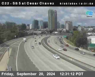 SB 5 at Cesar E Chaves Prkwy