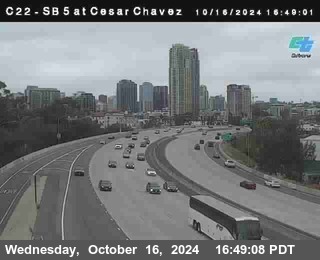 SB 5 at Cesar E Chaves Prkwy