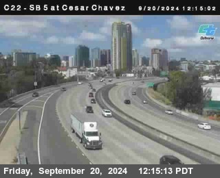 SB 5 at Cesar E Chaves Prkwy