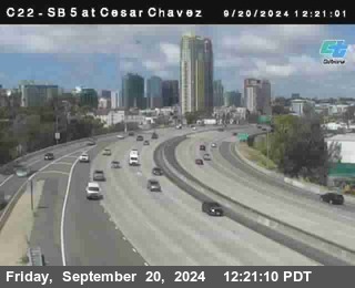 SB 5 at Cesar E Chaves Prkwy