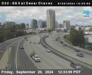 SB 5 at Cesar E Chaves Prkwy