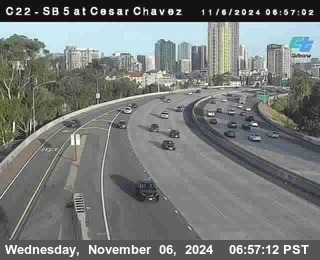 SB 5 at Cesar E Chaves Prkwy