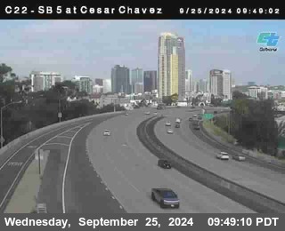 SB 5 at Cesar E Chaves Prkwy