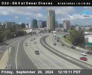 SB 5 at Cesar E Chaves Prkwy