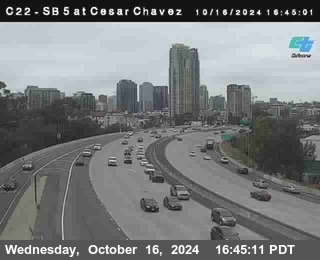 SB 5 at Cesar E Chaves Prkwy