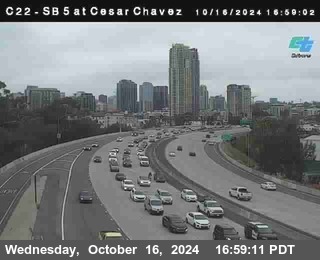 SB 5 at Cesar E Chaves Prkwy