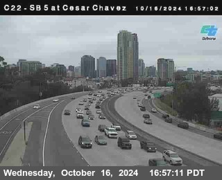 SB 5 at Cesar E Chaves Prkwy